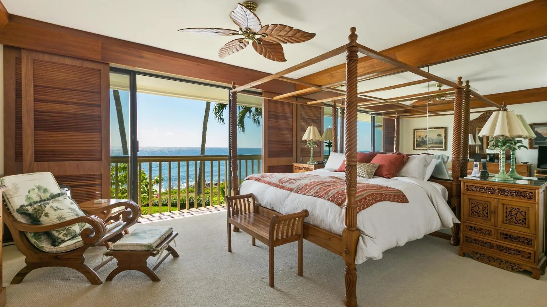 Holiday home Oceanfront Corner Villa W Air Conditioning - Alekona Kauai Koloa United States