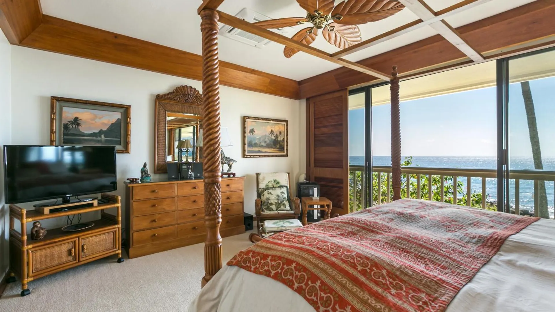 Oceanfront Corner Villa W Air Conditioning - Alekona Kauai Koloa 0*,